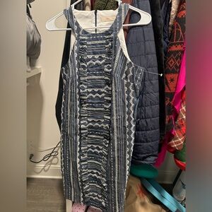 Trina turk halter mini dress in den shade. Used 1x, size Small